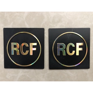 Tem dán thùng loa rcf