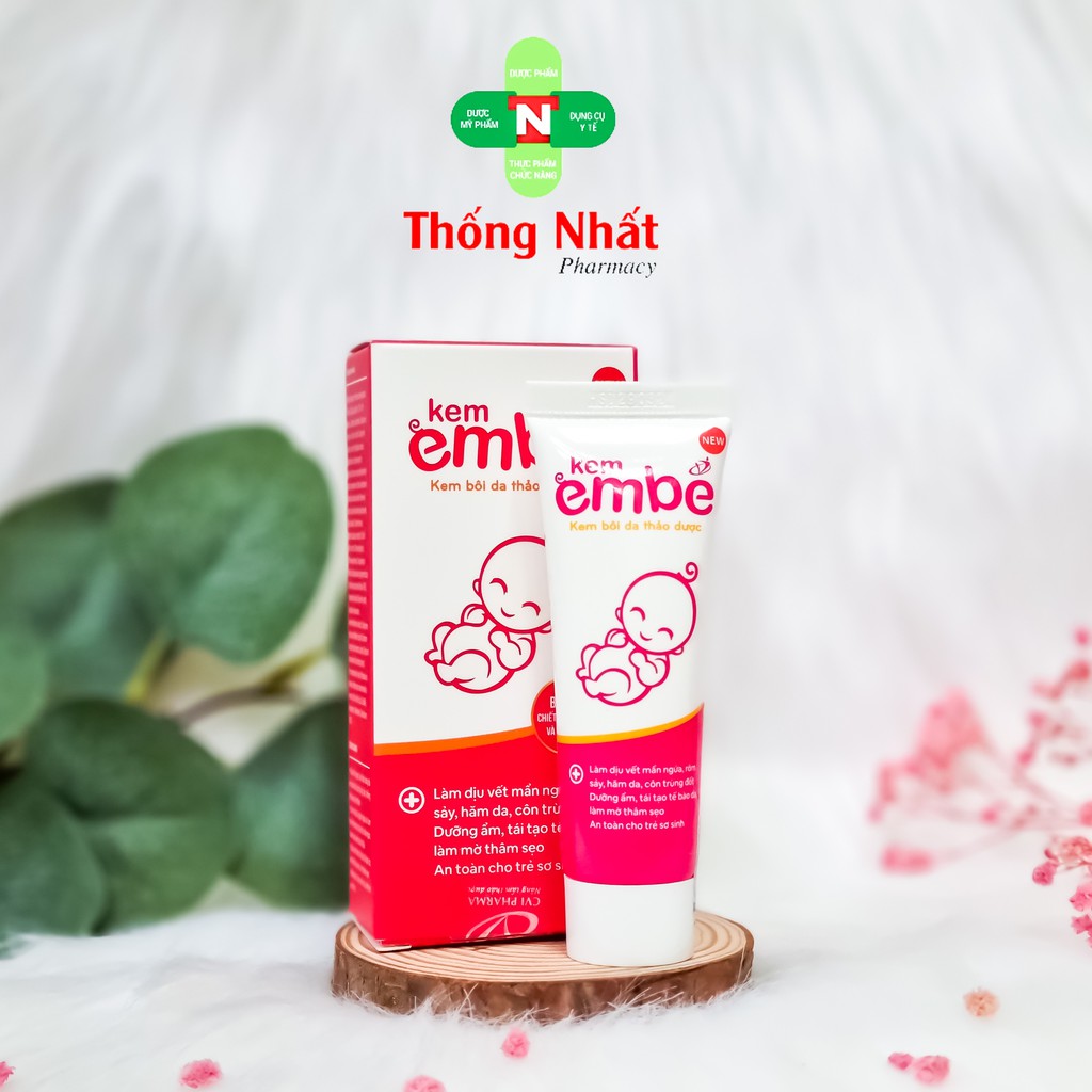 [CHÍNH HÃNG] - KEM EM BÉ BÔI DA THẢO DƯỢC DỊU MẨN NGỨA, RÔM SẢY TUÝP 20G