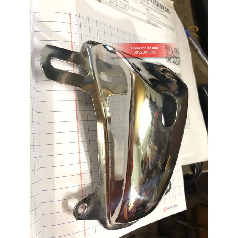 Cóc đèn lái 67 inox