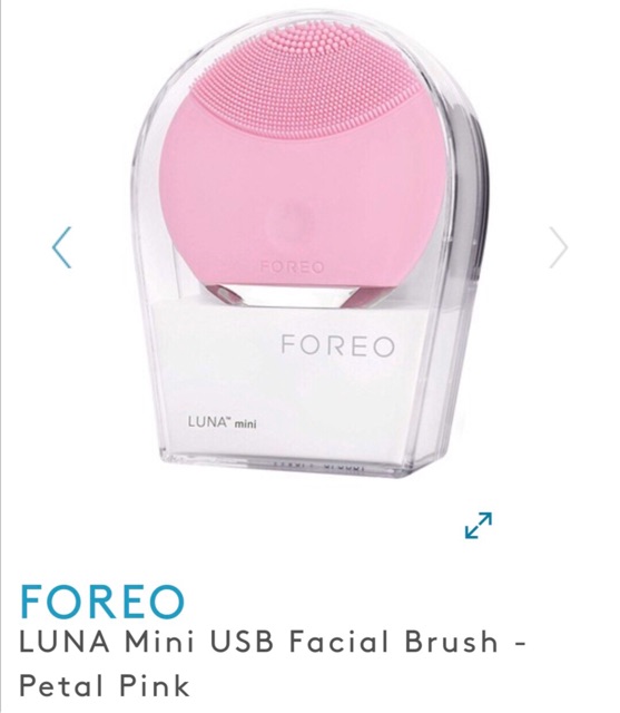 Máy rửa mặt Foreo Luna mini 1 màu hồng Petal Pink