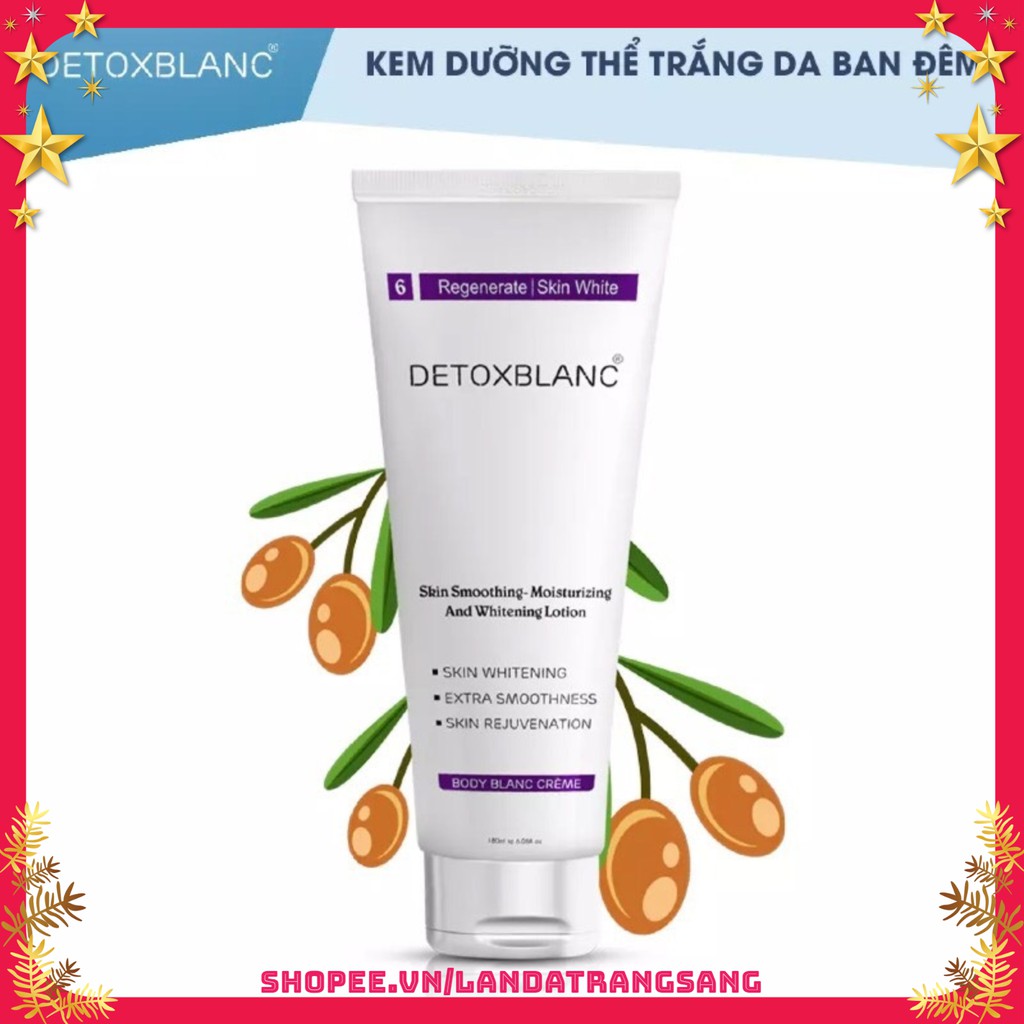 Kem dưỡng body đêm Detox Blanc