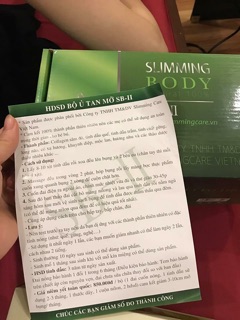 Slimmingbody ủ body eo thon gọn săn chắc