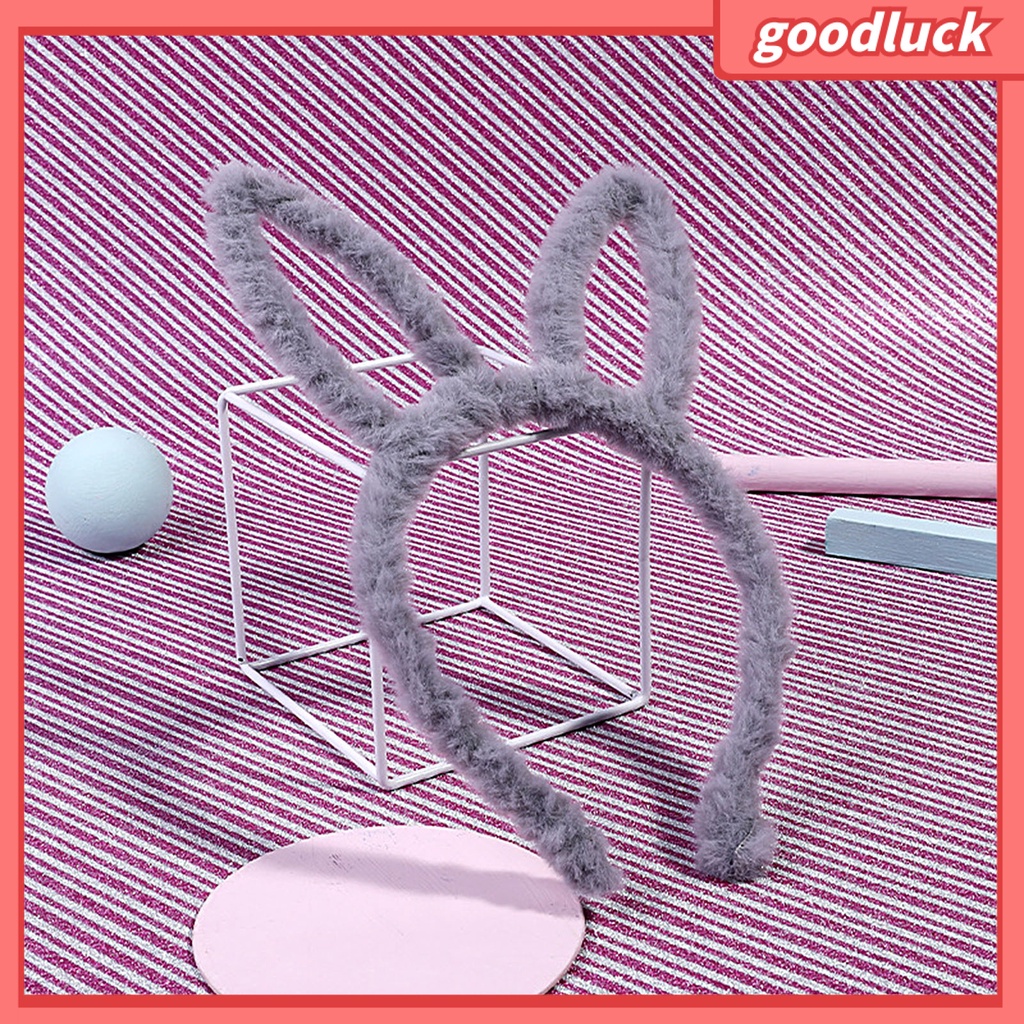 Băng Đô Cài Tóc Hình Tai Thỏ Dễ Thương Cho Bé Gái