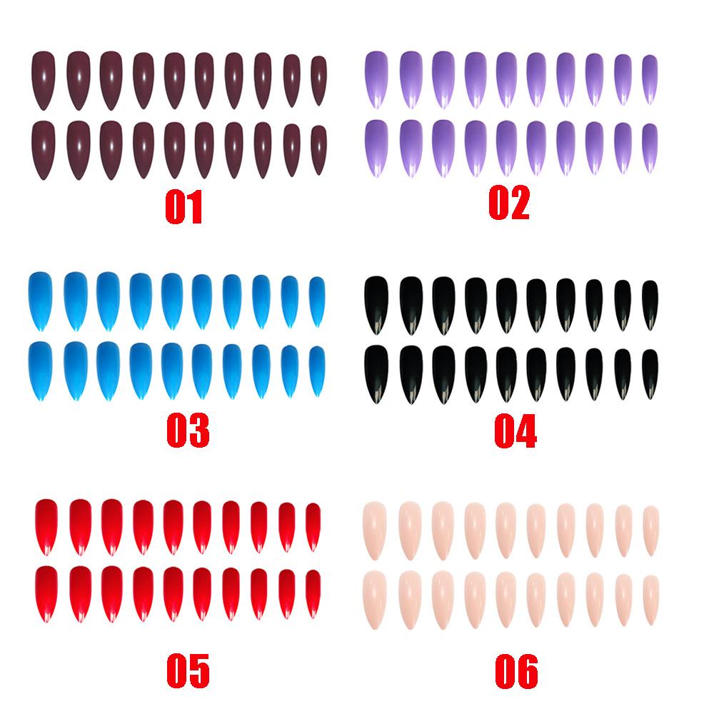 Hộp 24 Móng Tay Giả Trang Trí Nghệ Thuật