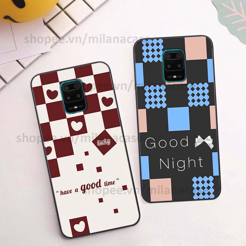 Ốp Xiaomi Redmi Note 9 / Note9s / Note 9 Pro caro họa tiết nhiều màu sắc siêu đẹp thời trang cá tính