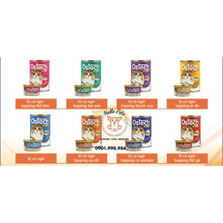 Pate cho mèo ostech gourmet cat food - 400gr