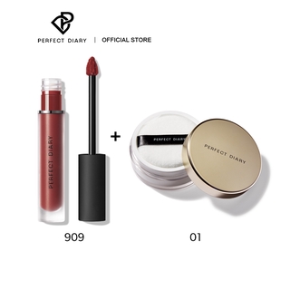 Son Kem 3g + Phấn phủ 7g Perfect Diary PerfectStay Cho Trang Điểm (Có Bán Lẻ)