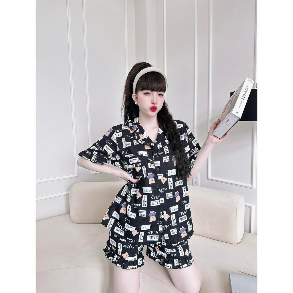 Đồ Bộ Bigsize Đùi Đũi Xốp 50-100kg Mặc Nhà Cho Nàng Múp