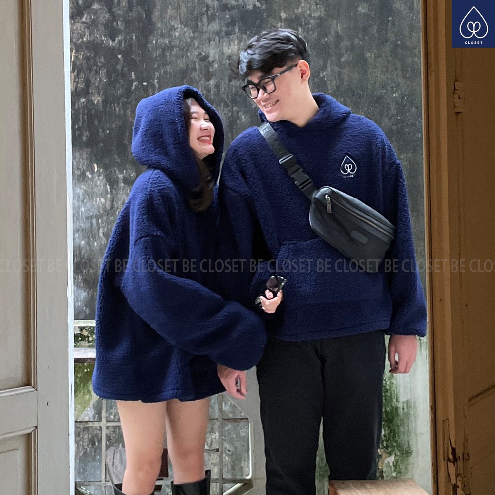 [MỚI NHẤT] 🔥 ÁO HOODIE Logo Thêu tay, Áo có mũ form rộng lông cừu dày dặn Thu Đông - Be Clothing | BigBuy360 - bigbuy360.vn