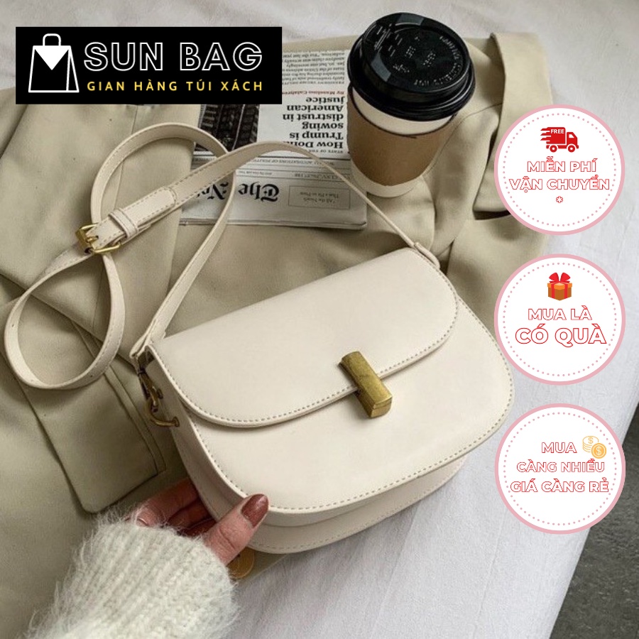 Túi xách nữ đeo chéo, đeo vai, túi cnk đi chơi, đi học, da đẹp, thời trang cao cấp size 22cm SB215