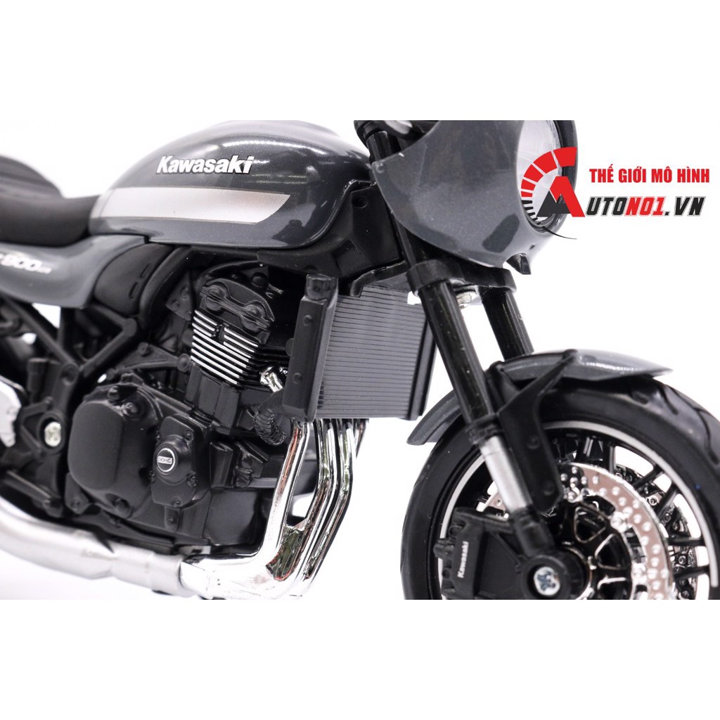 MÔ HÌNH XE KAWASAKI Z900RS CAFE GREY 1:12 MAISTO 5537