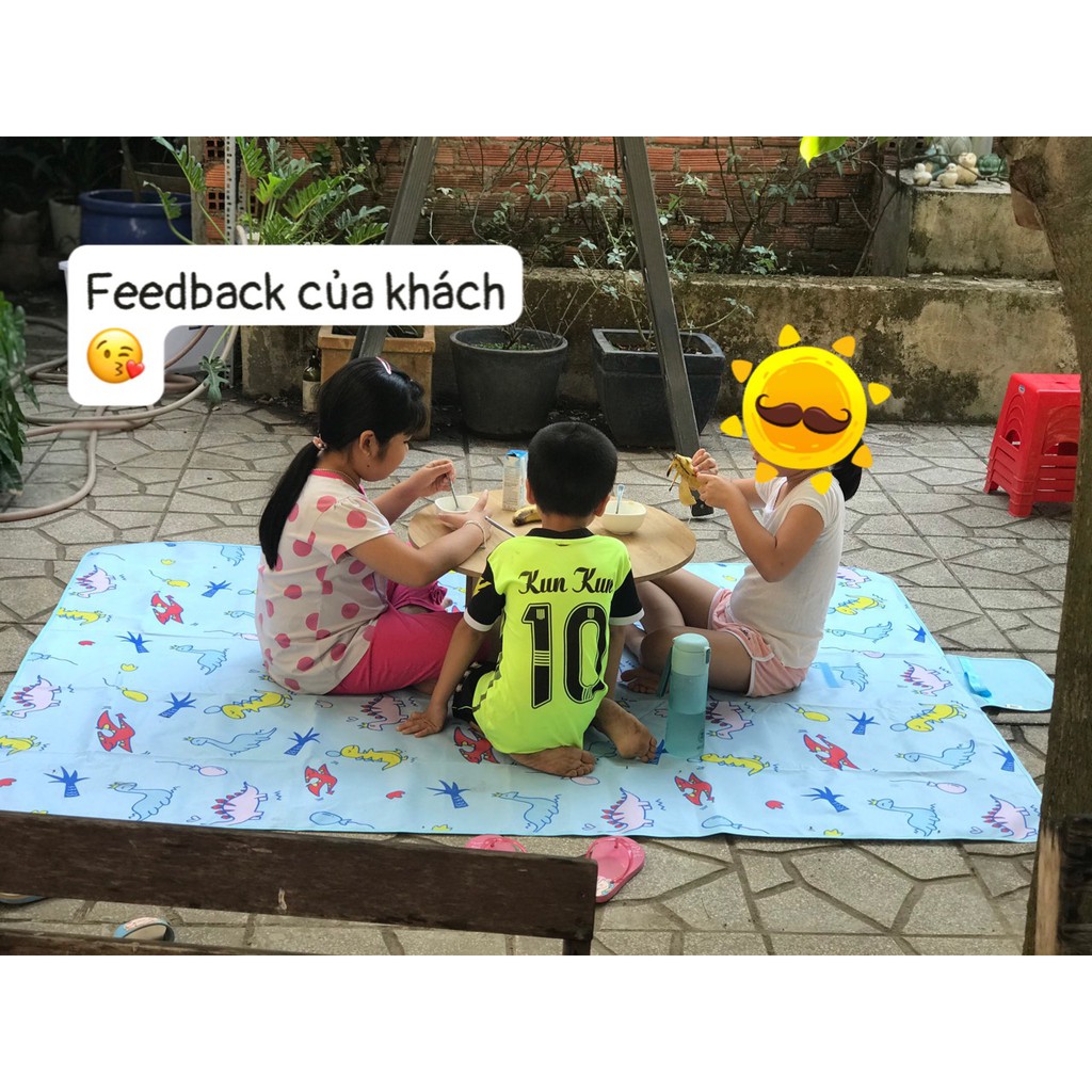 Thảm du lịch dã ngoại gấp gọn chống thấm nước, du lịch đi biển, bạt trải picnic | BigBuy360 - bigbuy360.vn