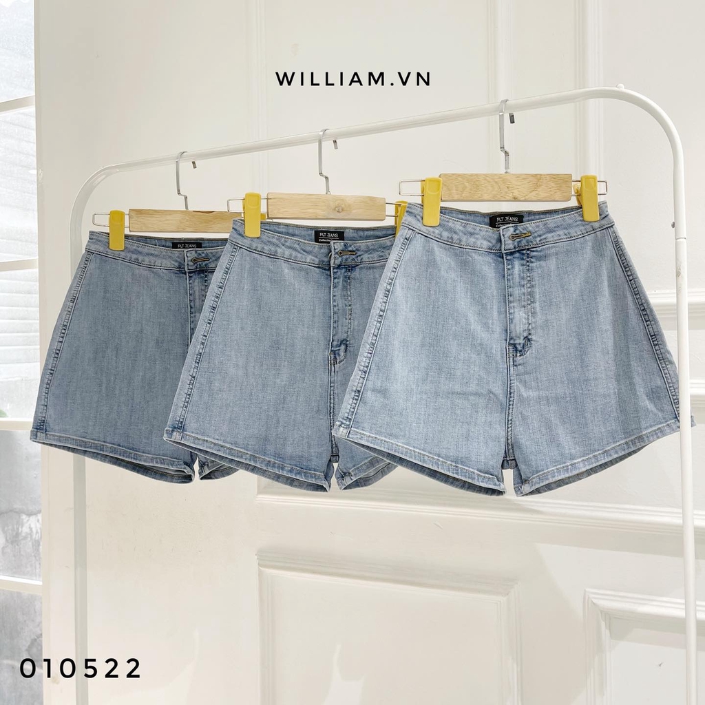 Short jean lưng cao nhạt 08101 (010522)
