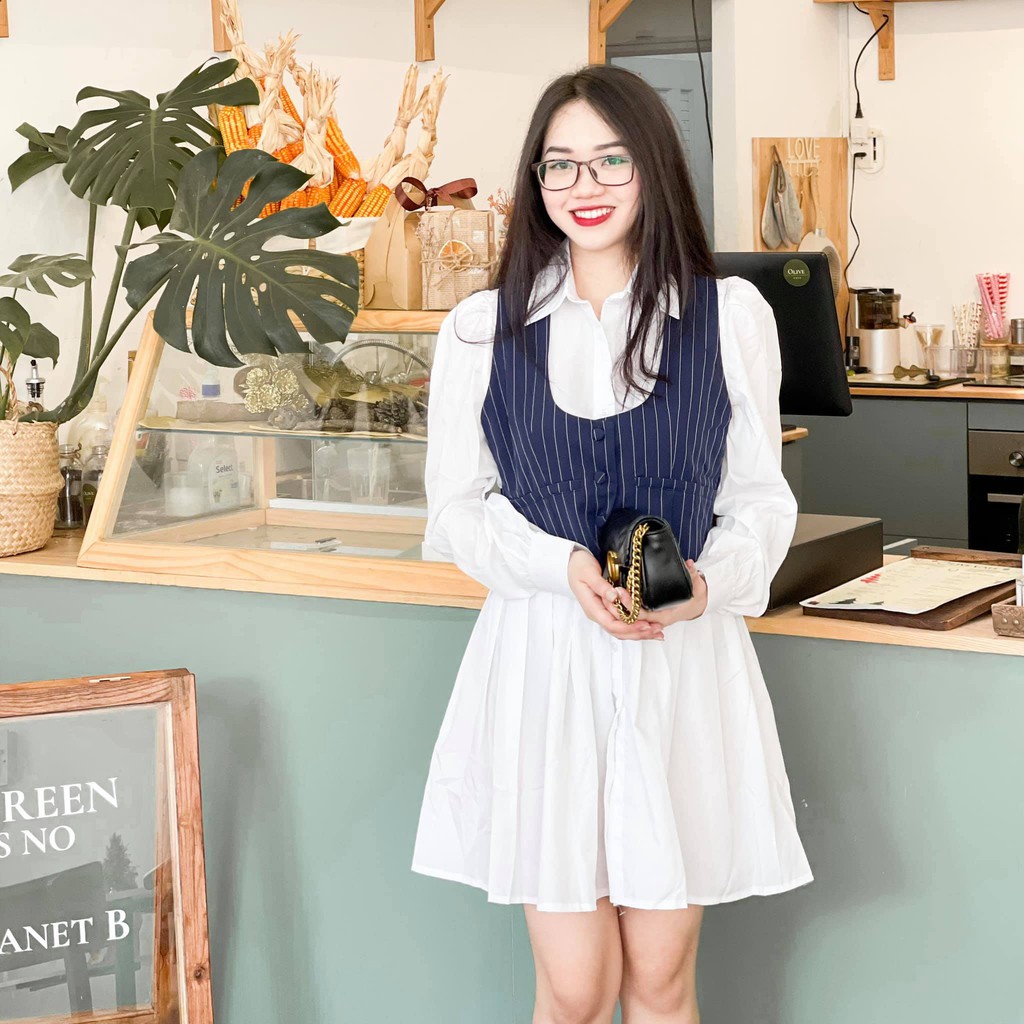 SET YẾM SƠ MI + ÁO GHILE