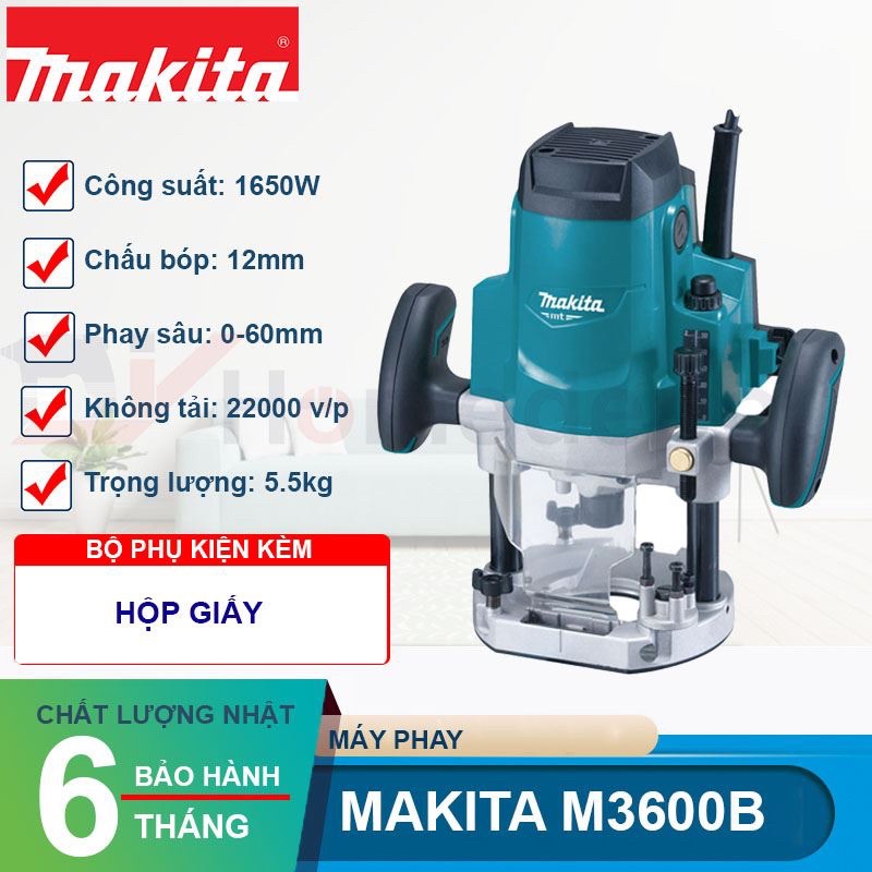 [Chính hãng] Máy phay Makita M3600B