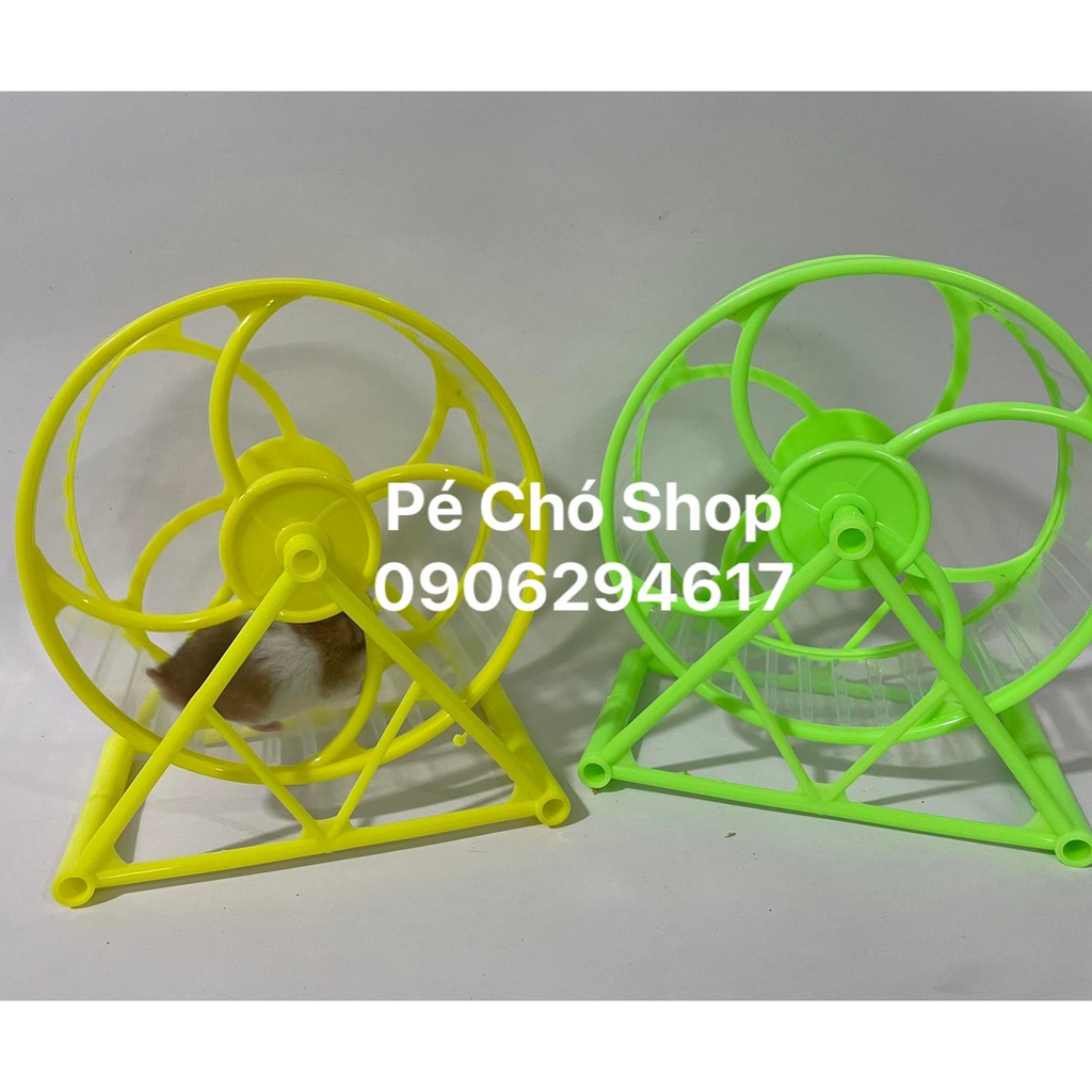 Whell nhựa TO size 16cm cho nhím baby hoặc Hamster bear .