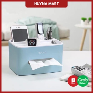 Hộp đựng giấy ăn đa năng cao cấp kèm hộp ecoco nc12
