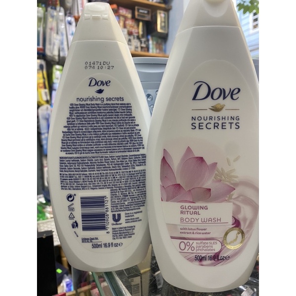 Sữa tắm Dove đức 500ml,700ml