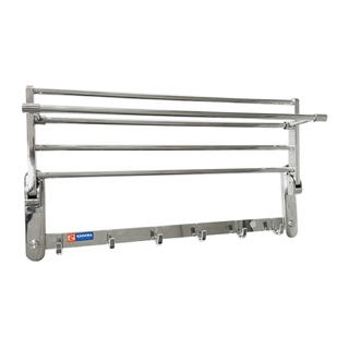 Vắt khăn inox 2 tầng Eco 304-VK5809 60 x 18 x 23 cm
