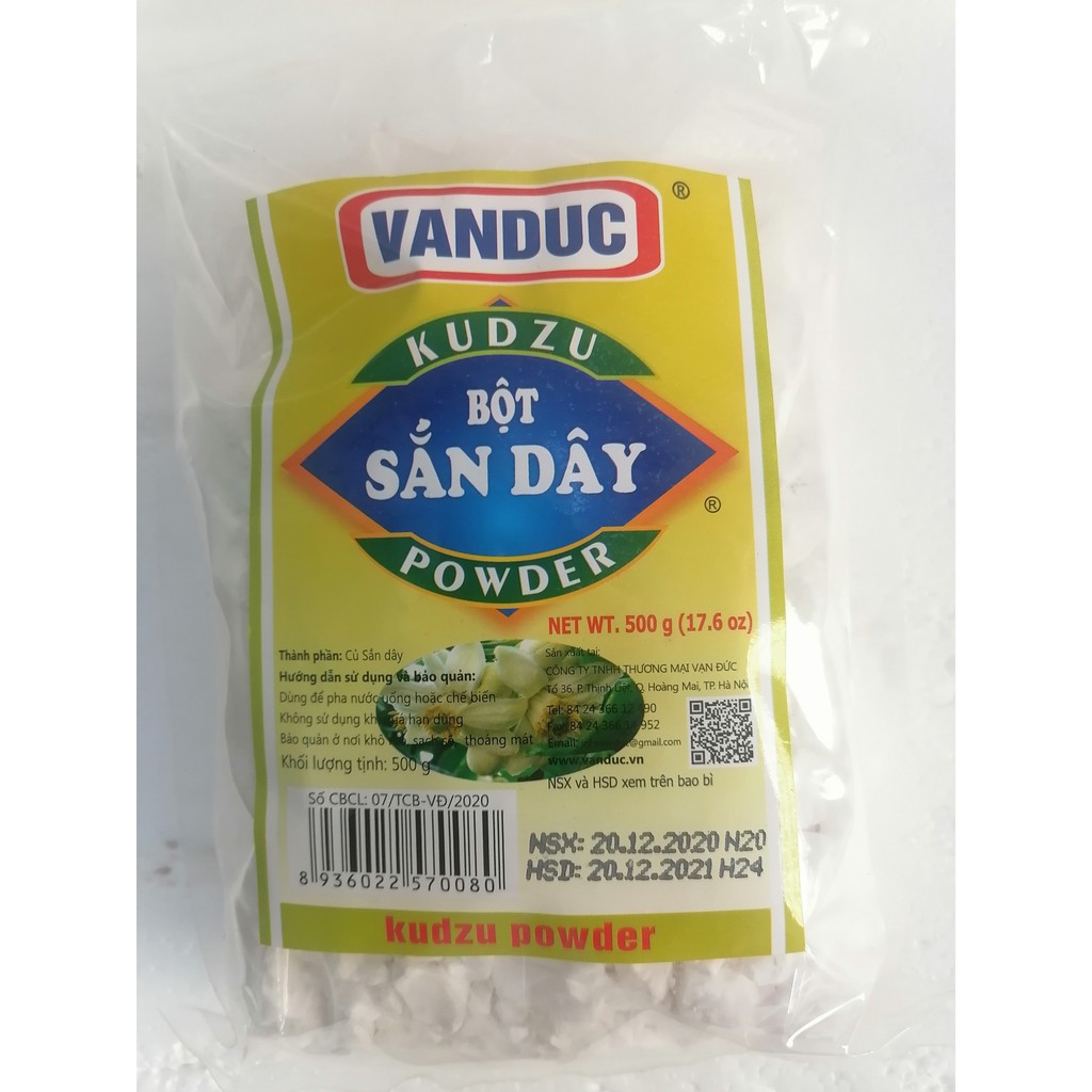 Bột sắn dây Vạn Đức
