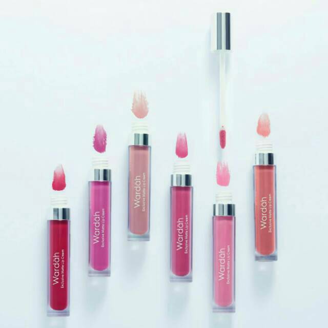 (hàng Mới Về) Son Kem Lì Trang Điểm Lâu Trôi Không Thấm Nước 4g Wardah