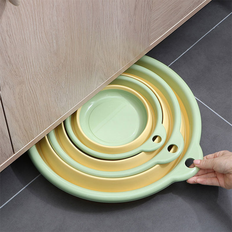 Tô silicon kích thước lớn có thể gập lại di động tiện lợi