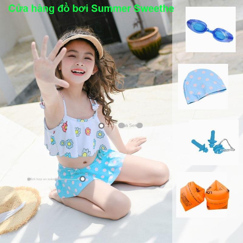 Children áo tắm nữ một mảnh Váy Đồ bơi Bảo thủ Trẻ em lớn dễ thương Học sinh nhỏ Bộ tươi | BigBuy360 - bigbuy360.vn