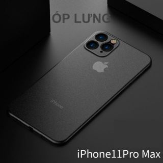 Ốp Lưng iPhone 11 Pro Max Siêu Mỏng 0.3mm bảo vệ Camera