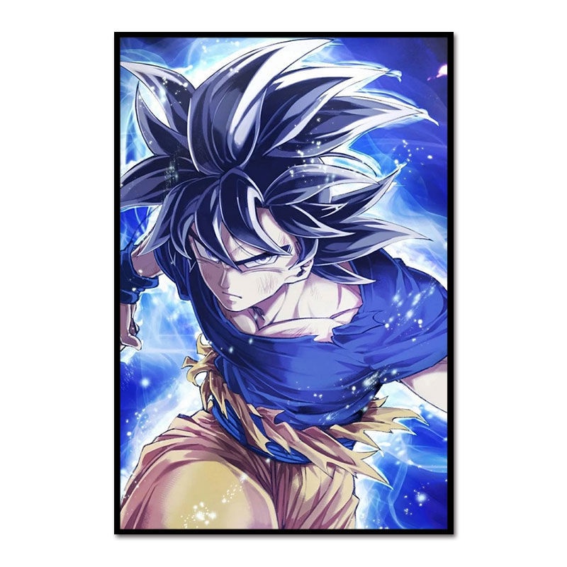 Tranh Sơn Dầu DIY Họa Tiết Dragon Ball Hoạt Hình