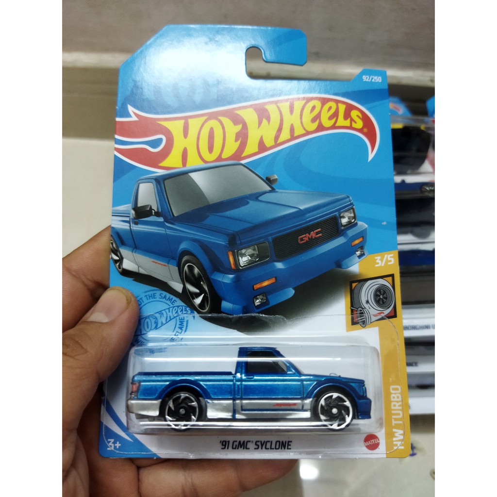 Xe Mô Hình Chính Hãng HotWheels - xe bán tải 91 GMC Syclone