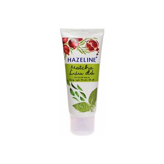 Sữa rửa mặt sáng da Hazeline Matcha lựu đỏ 50g