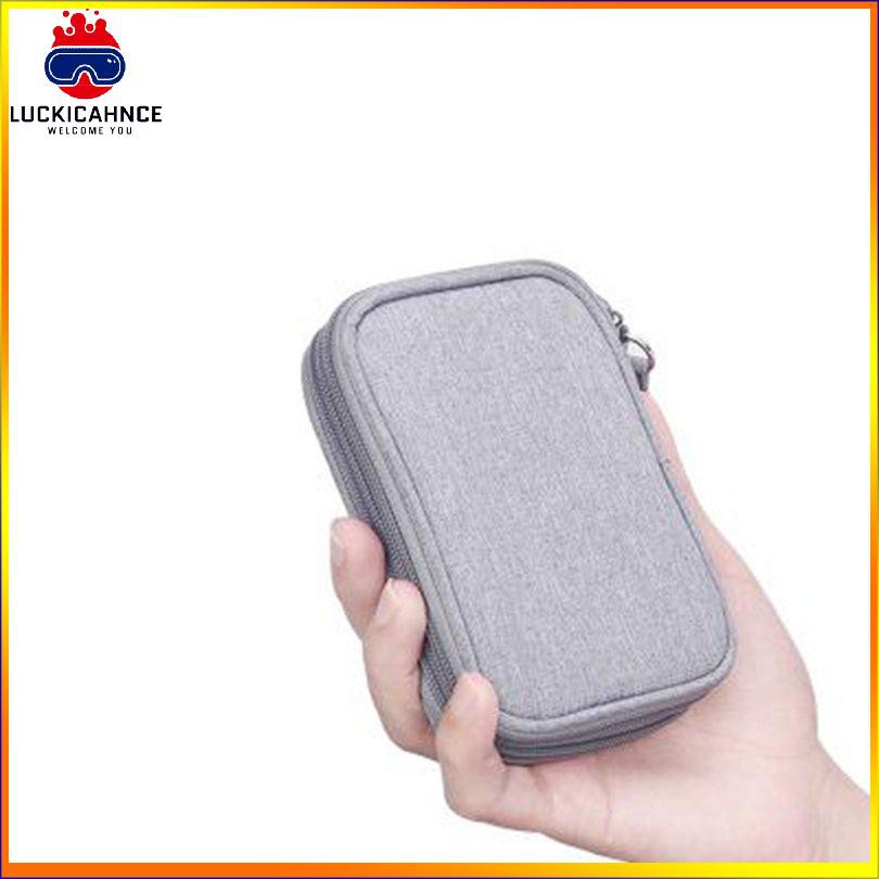 Túi Đựng Dây Cáp / Tai Nghe / Ổ Cứng Di Động Tiện Dụng Mang Theo | BigBuy360 - bigbuy360.vn