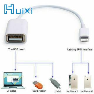 Cáp otg cổng usb chuyên dụng cho điện thoại apple iphone 5 5s 6 6s plus 7 dr