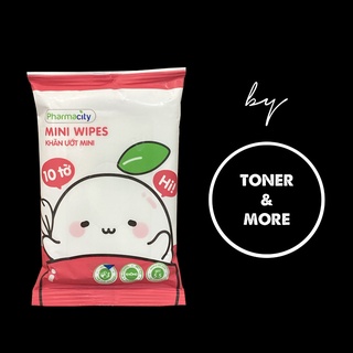 Khăn ướt pharmacity 10 tờ mini