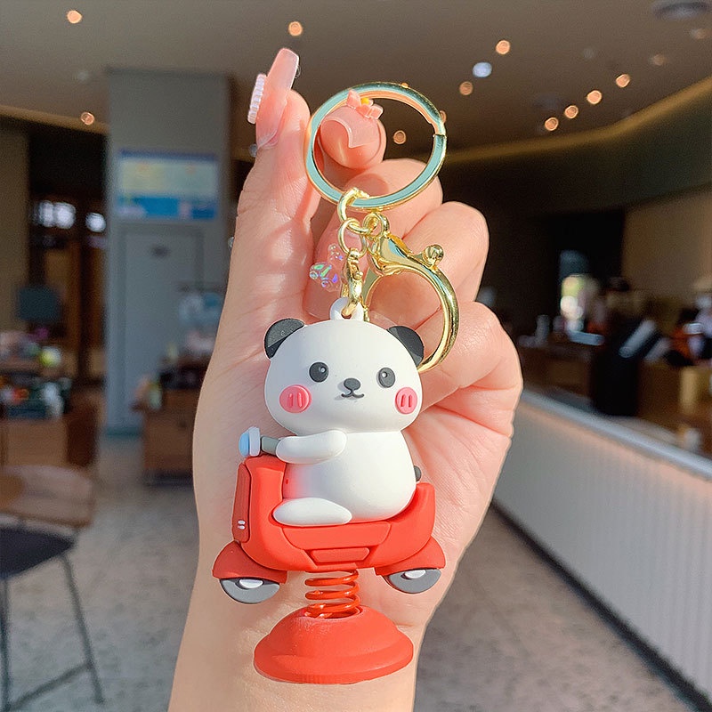 Đồ Chơi Lắc Đầu Hình Gấu Lắc Đầu Dễ Thương Sáng Tạo Trang Trí Nội Thất Xe Hơi