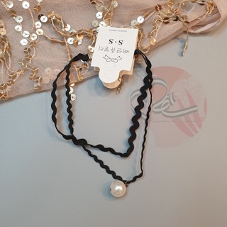 Bộ sưu tập dây chuyền sát cổ choker xuất khẩu Hàn Quốc số 1