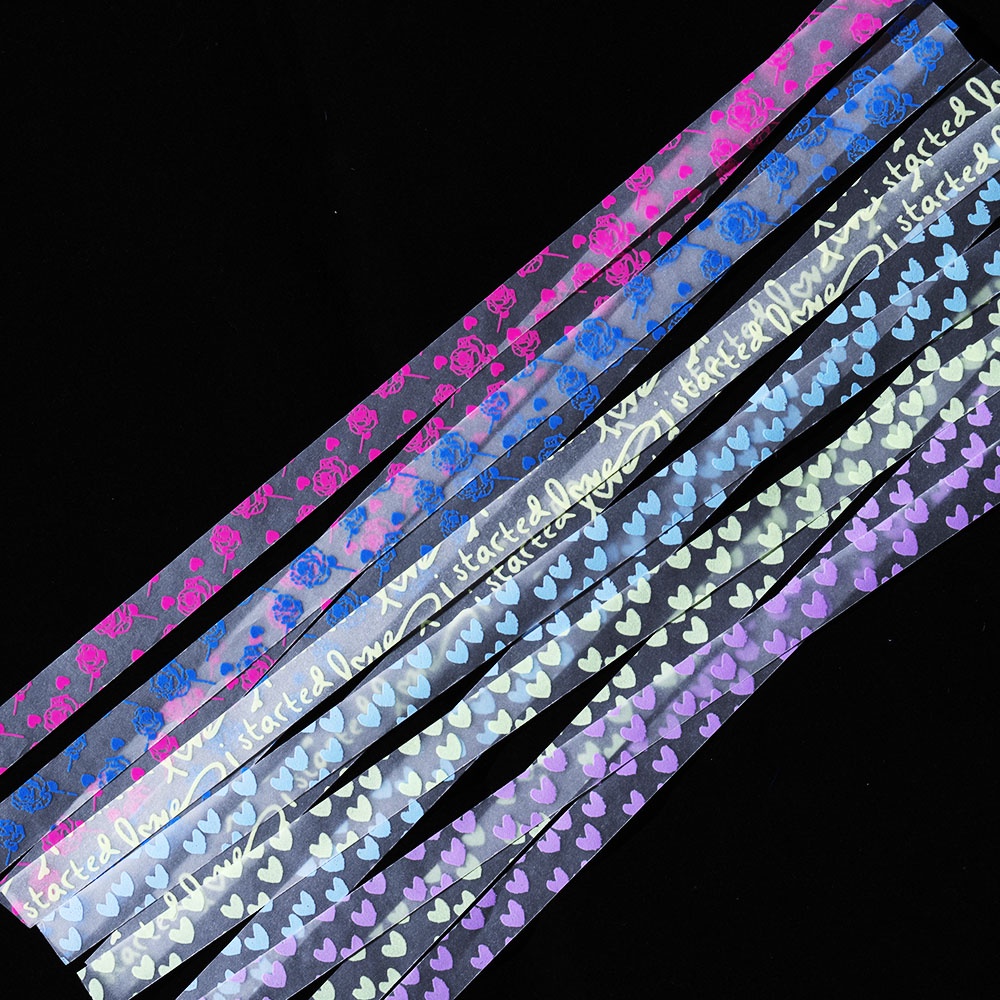 Bộ 30 Giấy Xếp Sao Phát Sáng Màu Ngẫu Nhiên