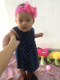 Váy lẻ H&M (1-2m) bé gái