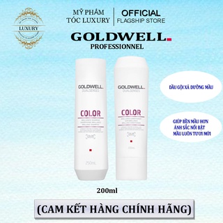 Dầu gội dưỡng bên mầu tóc nhuộm goldwell color extra rich 250ml-200ml