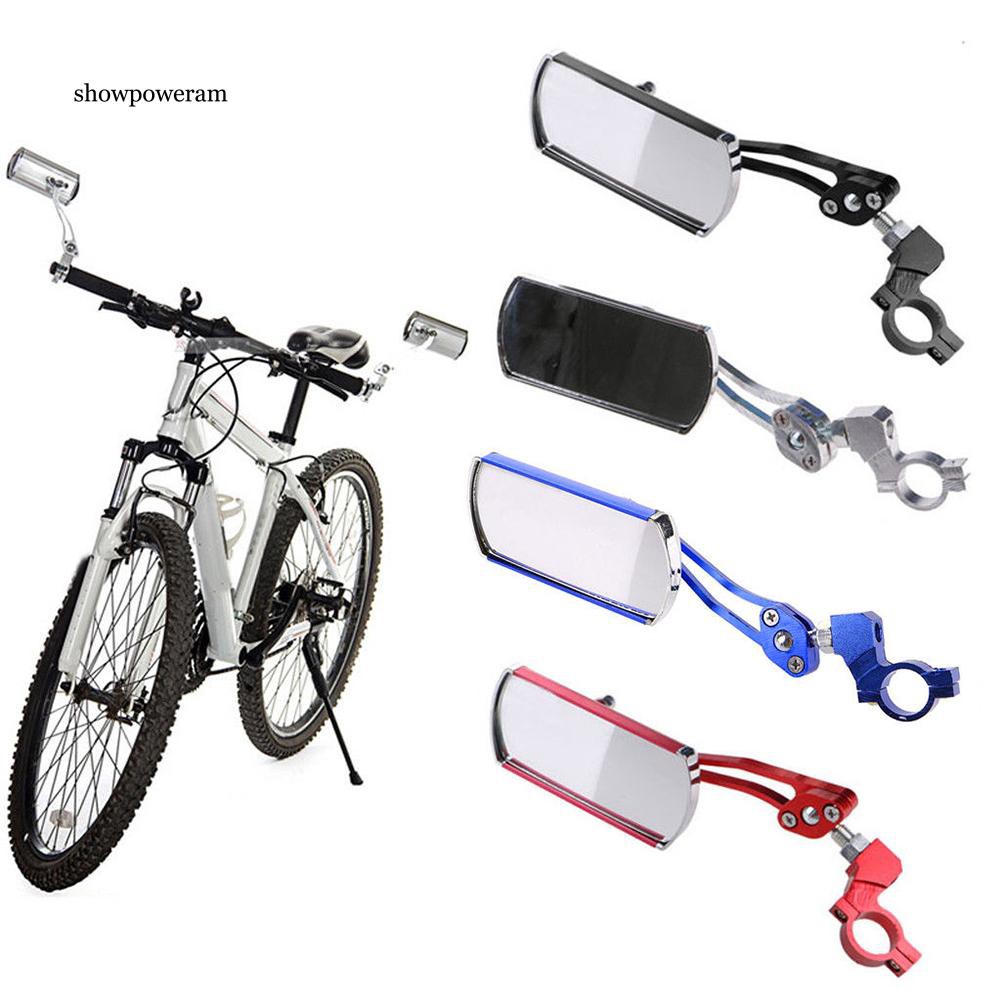 1 / 2 Gương Chiếu Hậu Gắn Tay Lái Xe Đạp Leo Núi Tùy Chỉnh Tiện Dụng