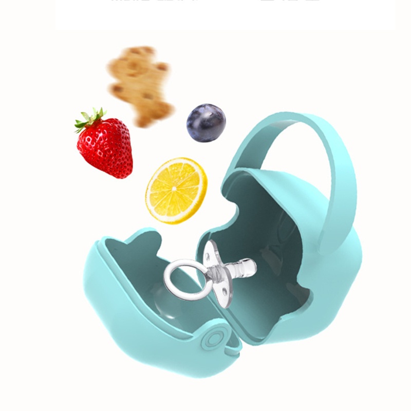 Hộp Đựng Núm Vú Giả Di Động Cho Sơ Sinh