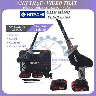 Máy cưa kiếm - Máy cưa đa năng pin Hitachi 36V Tặng 4 lưỡi cưa cao cấp