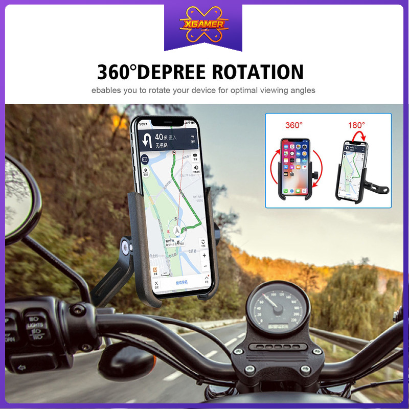 Giá Đỡ Điện Thoại Gắn Ghi Đông Xe Đạp 4.5-6.5 Inch | BigBuy360 - bigbuy360.vn