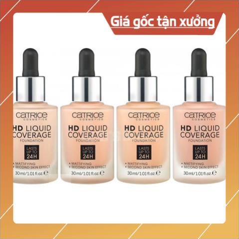 Hàng Đẹp [HÀNG CHÍNH HÃNG] Kem Nền CATRICE HD Liquid Coverage Foudation Lasts Up To 24H | BigBuy360 - bigbuy360.vn