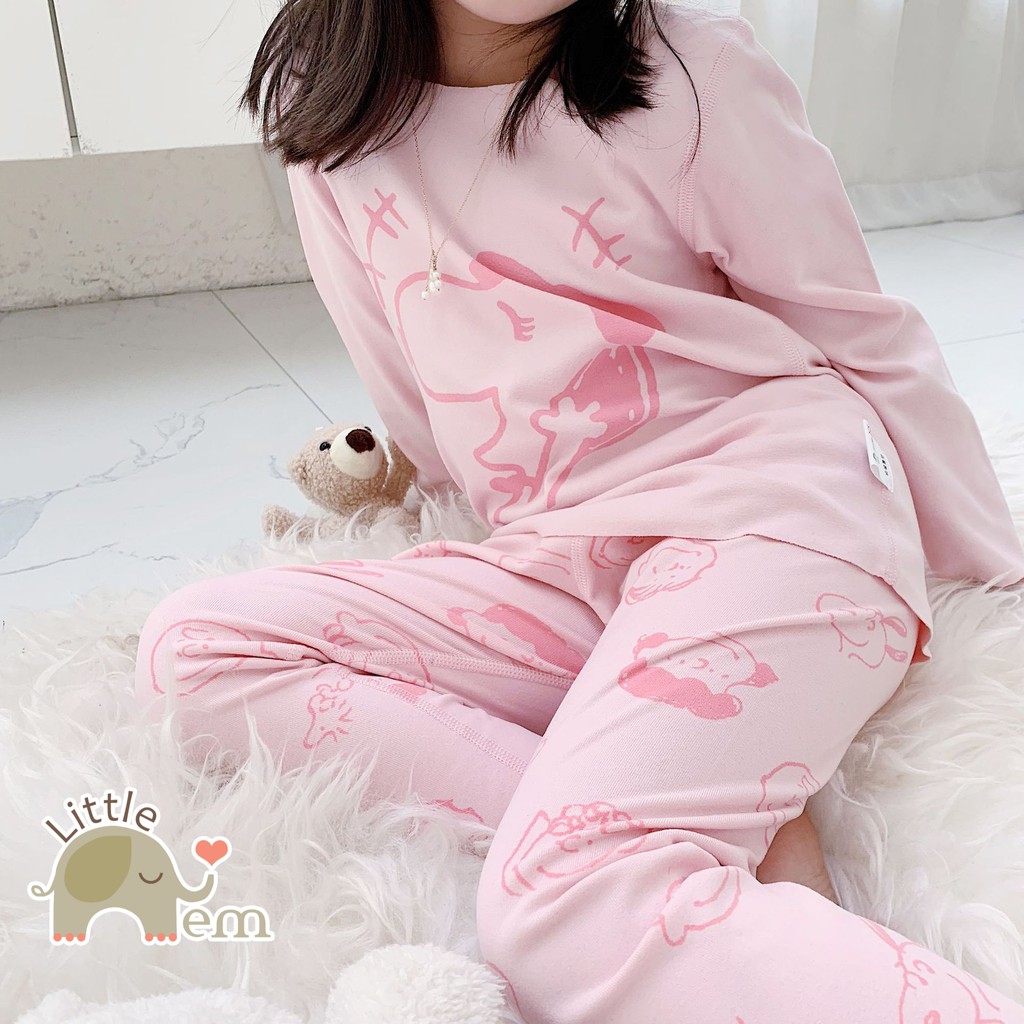 Bộ đồ bé trai/ bé gái Cotton xuất Nhật dài tay _ Scoope doo