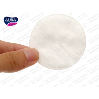 Bông tẩy trang AURA 150 miếng