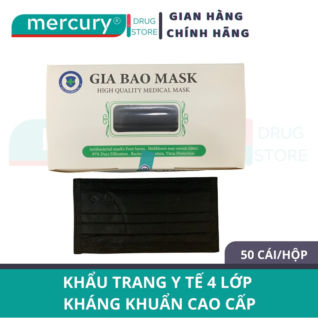 Khẩu Trang Y Tế Gia Bảo Mask 4 lớp