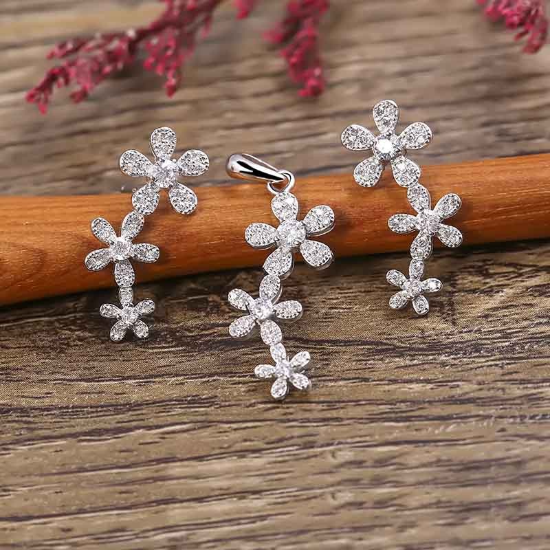 Bộ trang sức bạc Eirlys Love