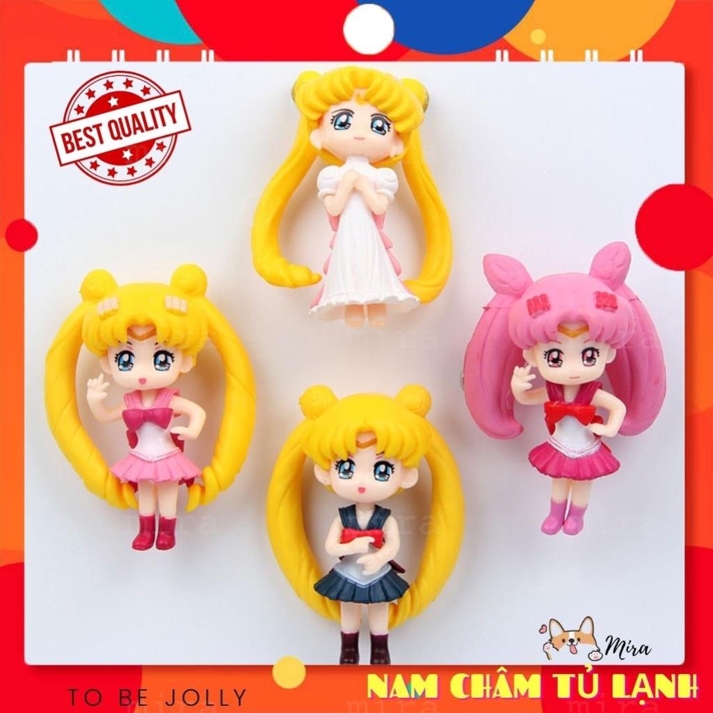 Nam Châm Tủ Lạnh Mô Hình Thủy Thủ Mặt Trăng Sailor Moon Trang Trí Bàn Học, Bàn Làm Việc, Đồ Sưu Tập MIRA-MH99004