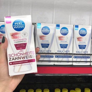 Kem đánh răng ngọc trai Perl weiss
